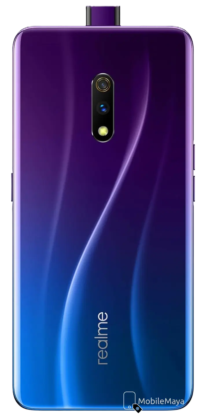 Realme X back side image