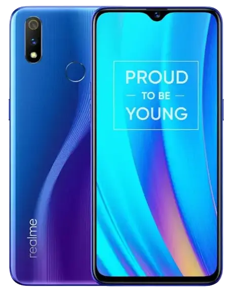 Realme X Lite blue image