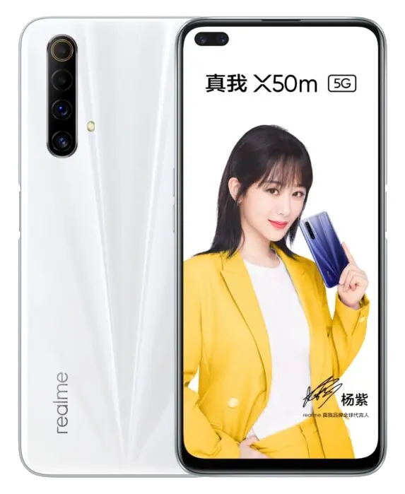 Realme X50m 5G White color