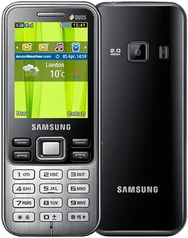 Samsung C3322 black official Image