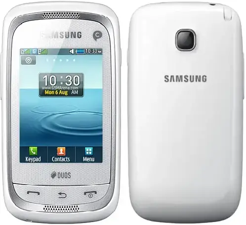 Samsung Champ Neo Duos white official Image