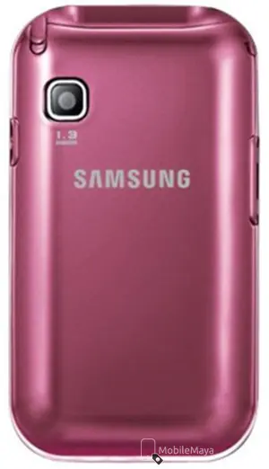 Samsung Champ pink color back side picture