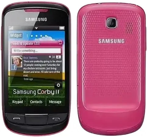 Samsung Corby II pink official Image