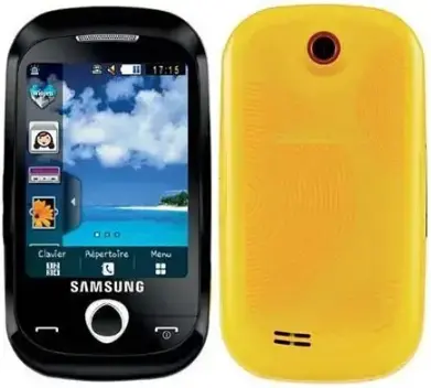 Samsung Corby S3650 black yellow Image
