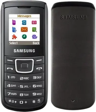 Samsung E1100 black official Image