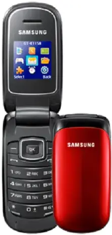 Samsung E1150 black red official Image