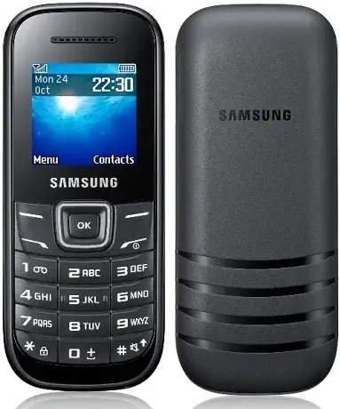 Samsung E1200 Pusha black official Image
