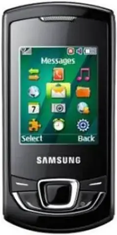 Samsung E2550 Monte Slider front Image