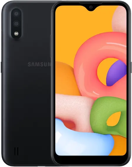 Samsung Galaxy A01 Black official Image