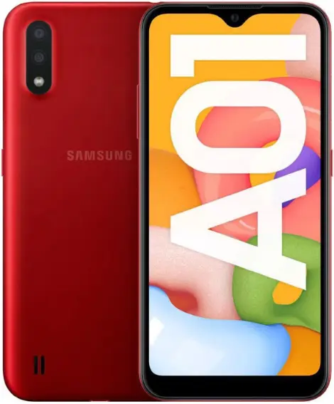 Samsung galaxy a01 Red official Image