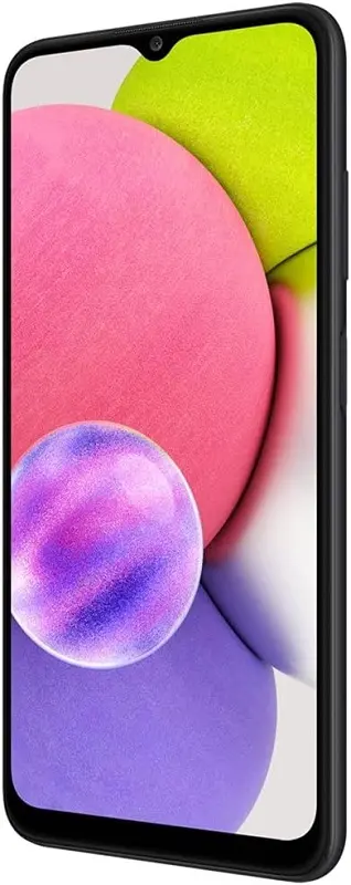 Samsung Galaxy A03s Black Official Image Laft