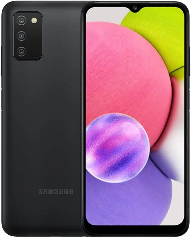 Samsung Galaxy A03s Black Official Image