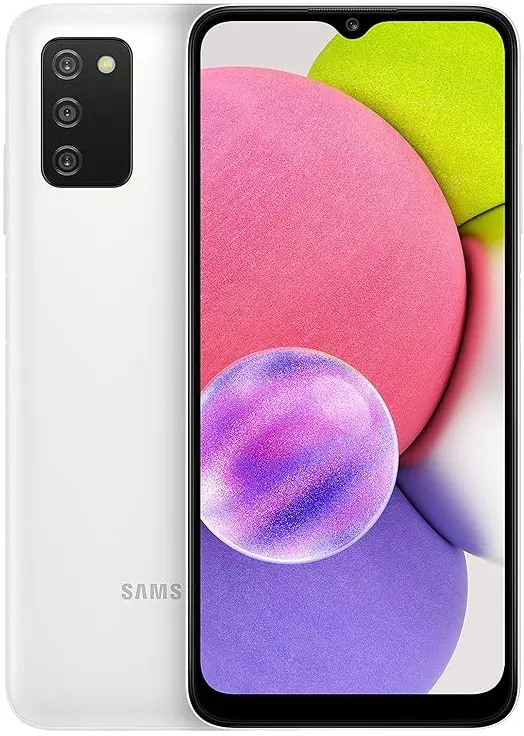 Samsung Galaxy A03s White Official Image