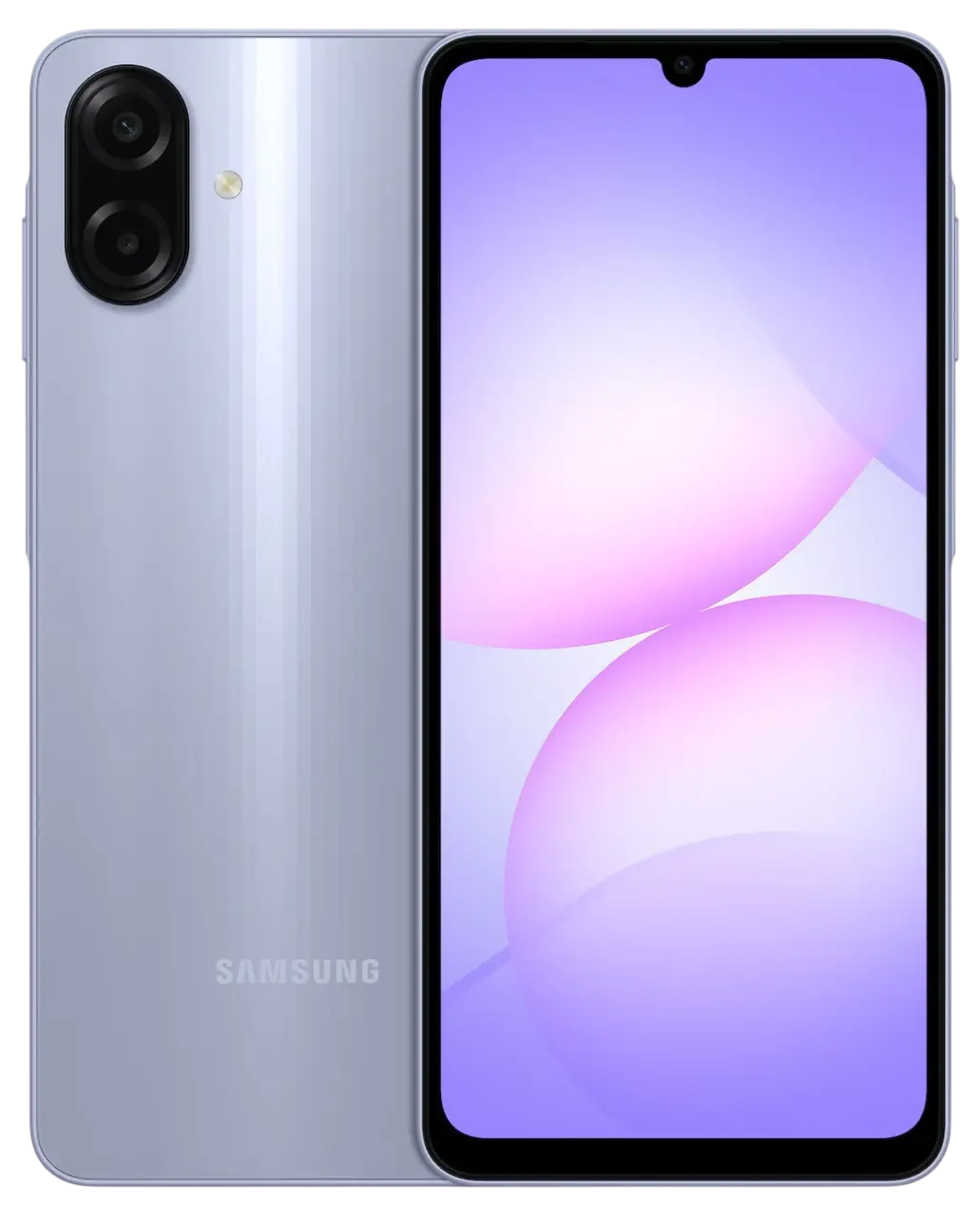 Samsung Galaxy A07 4G Light Violet Official.