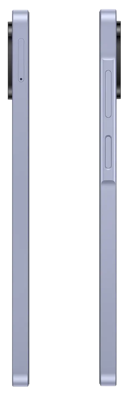Samsung Galaxy A07 4G Light Violet Power Button Image.