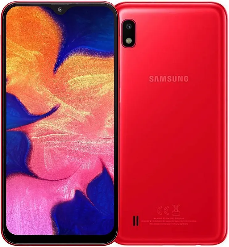 Samsung Galaxy A10 red official Image