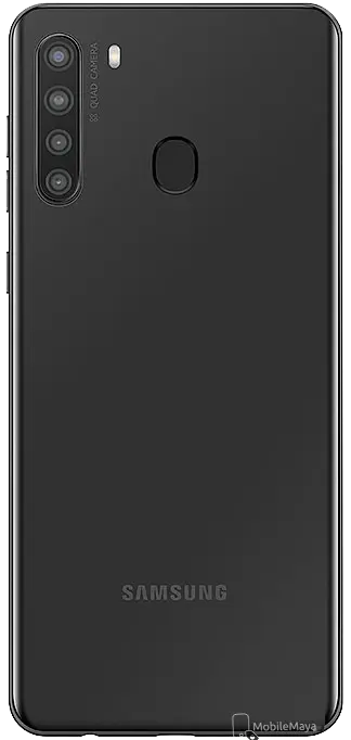 Samsung Galaxy A21 back side image