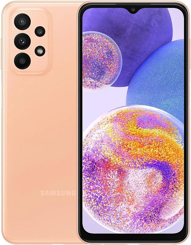 Samsung galaxy a23 Peach official Image