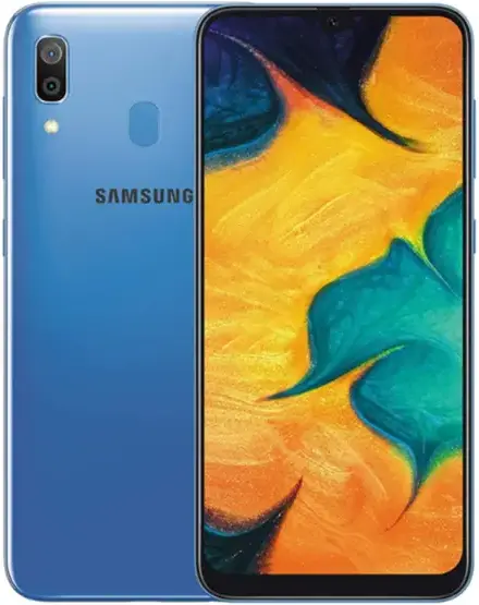 Samsung Galaxy A30 blue official Image