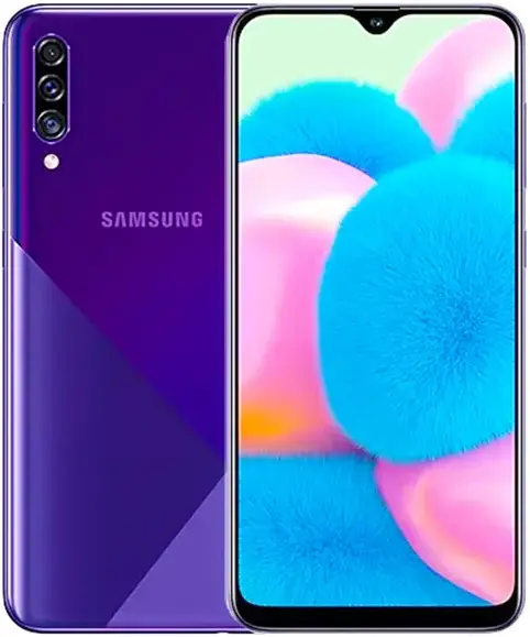 Samsung Galaxy A30s blue official Image