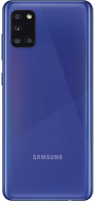 Samsung Galaxy A31 back Image