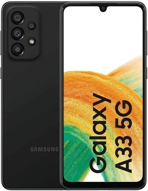 Samsung Galaxy A33 5G Black official Image