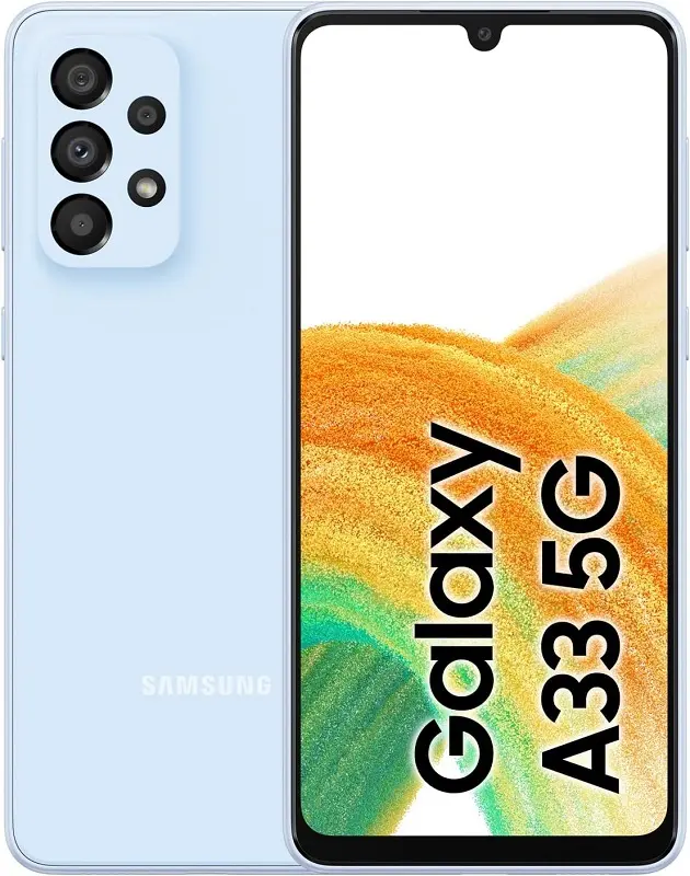 Samsung Galaxy A33 5G Blue  official Image