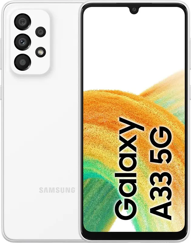 Samsung Galaxy A33 5G White official Image