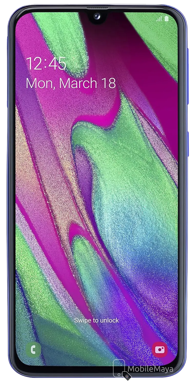 Samsung Galaxy A40 4G Front Side