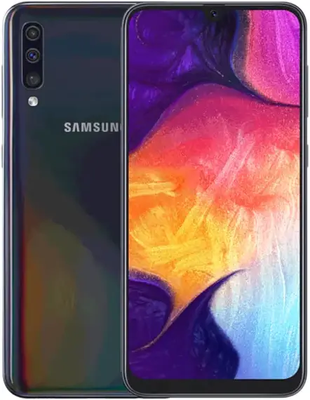Samsung Galaxy A50 black official Image
