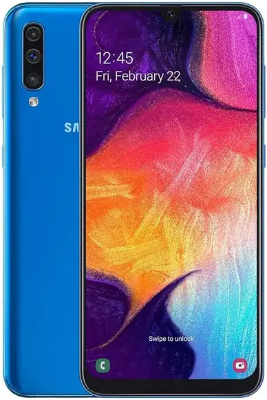 Samsung Galaxy A50 blue official Image