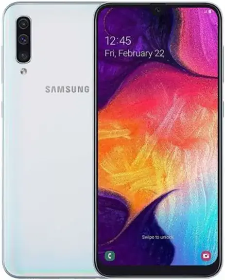 Samsung Galaxy A50 white official Image