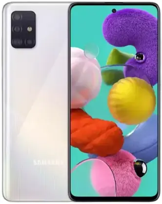 Samsung Galaxy A51 white official Image