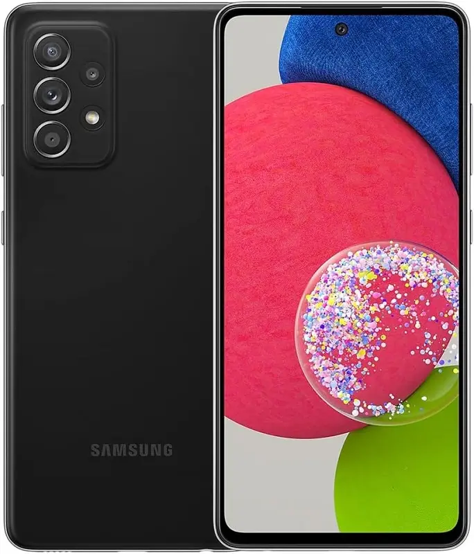 Samsung Galaxy A52 Awesome Black official Image