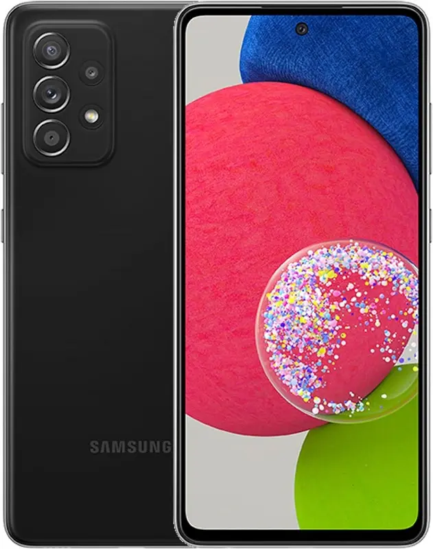 Samsung galaxy a52s 5g black official Image