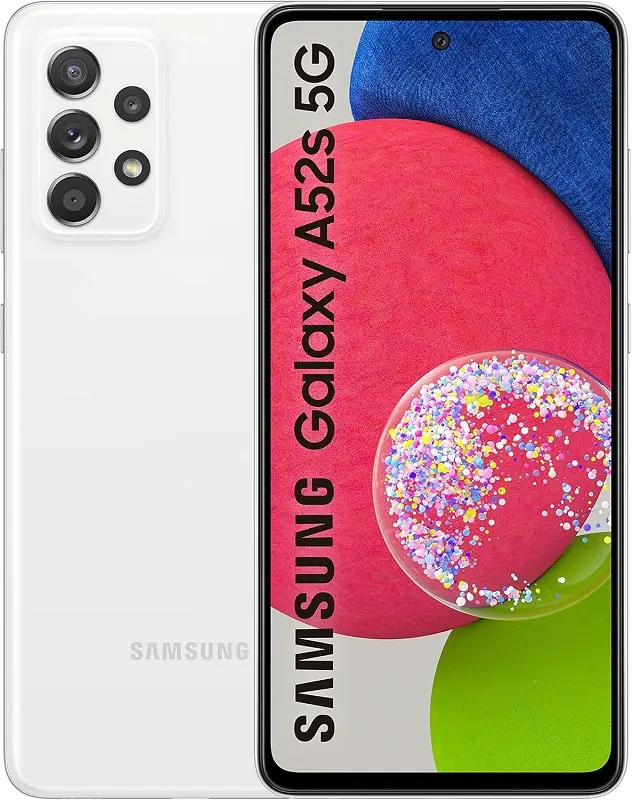 Samsung galaxy a52s 5g white official Image