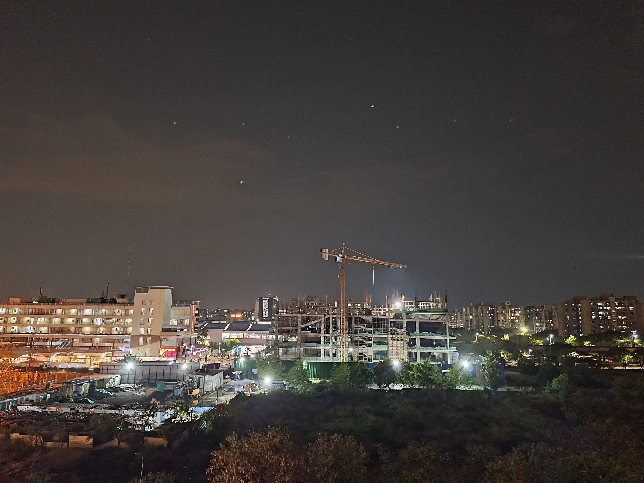 Samsung Galaxy A54 5G Night Mode ON Image.