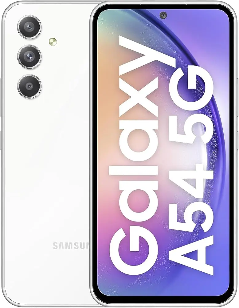 Samsung Galaxy A54 5G White Official Image.