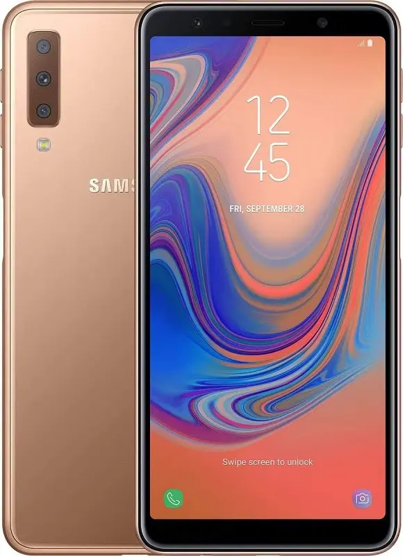 Samsung Galaxy A7 (2018) gold official Image