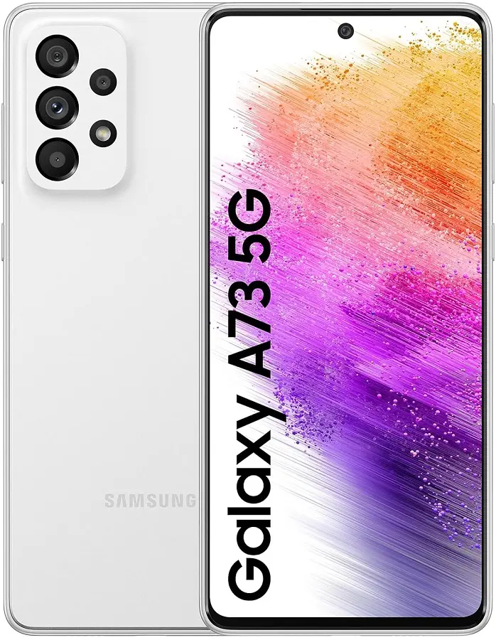 Samsung galaxy a73 5g White official Image