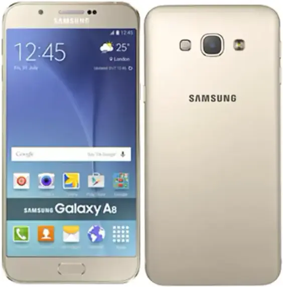 Samsung Galaxy A8 gold official Image