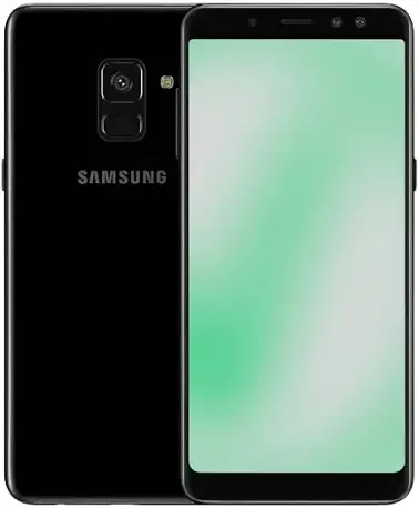 Samsung Galaxy A8 Plus (2018) black official Image