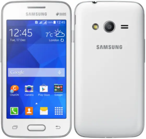 Samsung Galaxy Ace NXT white offcial Image