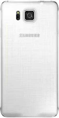 Samsung Galaxy Alpha back Image