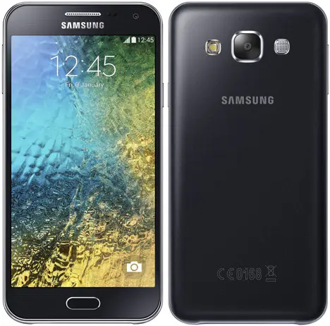 Samsung Galaxy E7 black official Image