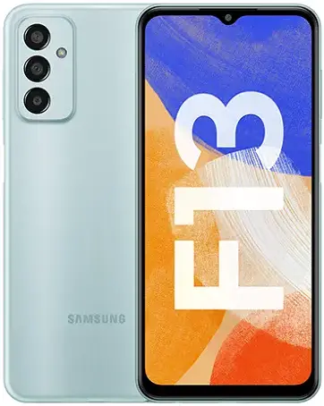 Samsung Galaxy F13 sky blue official Image