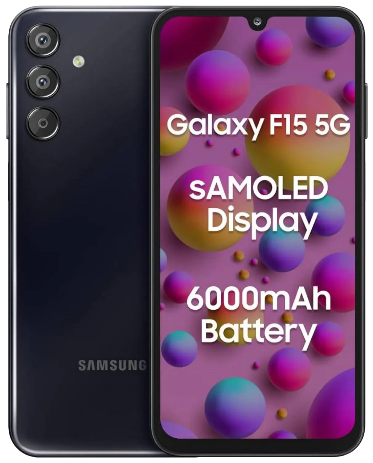 Samsung Galaxy F15 Ash Black