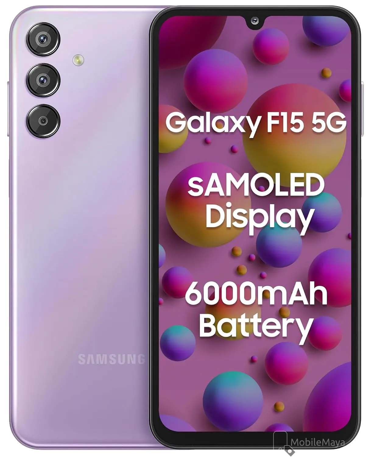 Samsung Galaxy F15 Groovy Violet