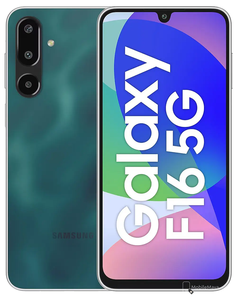 Samsung Galaxy F16 Glam Green Official.