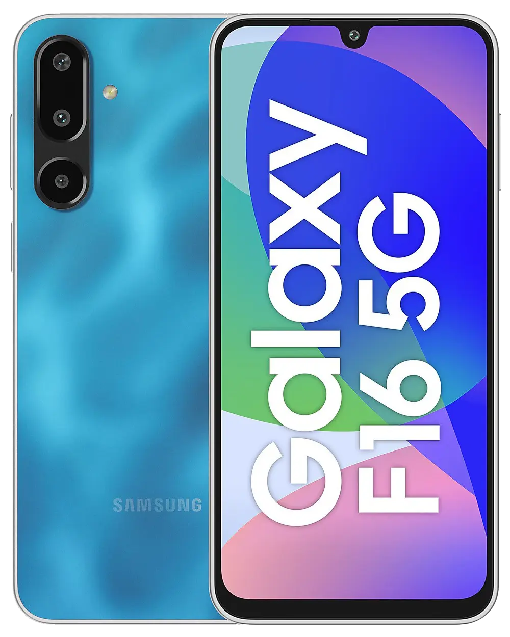 Samsung Galaxy F16 Vibing Blue Official.